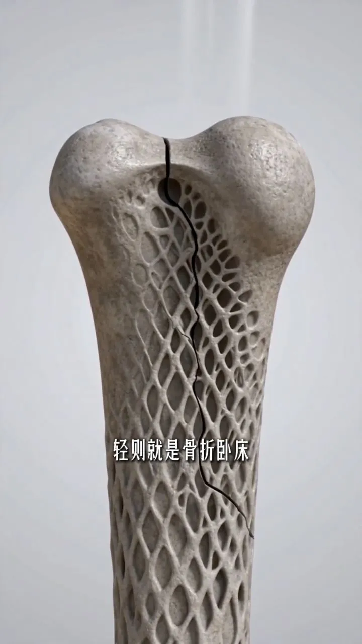 骨折风险讲解视频画面